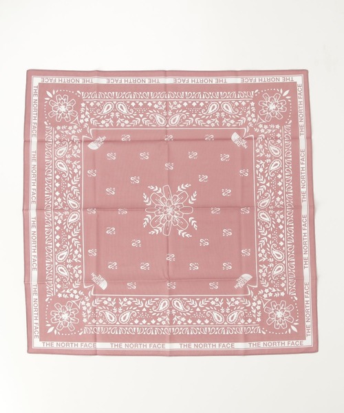 THE NORTH FACE(ザノースフェイス)の「THE NORTH FACE ザ・ノースフェイス バンダナ ペイズリー BANDANA_PAISLEY_80'S(バンダナ/スカーフ・メンズ・レッド系/ホワイト系/ピンク系/パープル系・FREE)」の4枚目の写真