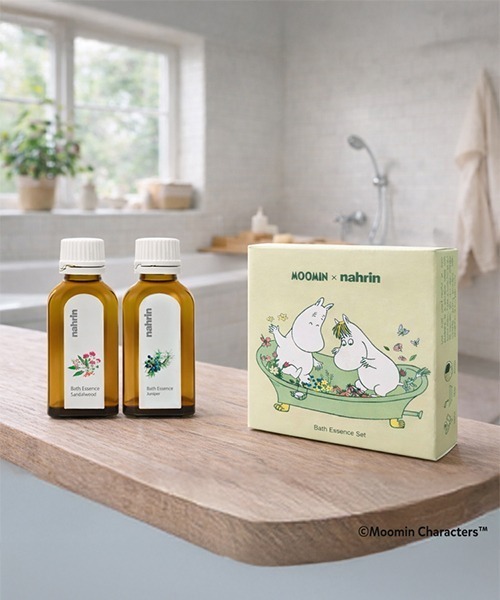 nahrin(ナリン)の「MOOMIN×nahrin バスエッセンスセット(50mL) -サンダルウッド+ジュニパー(入浴剤・バスケア・レディース・その他・FREE)」の1枚目の写真