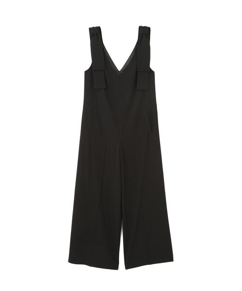 PROPORTION BODY DRESSING(プロポーションボディドレッシング)の「リボン付きオールインワン / 1216140403(つなぎ/オールインワン・レディース・ブラック/ブルー・P/S/MEDIUM)」の14枚目の写真