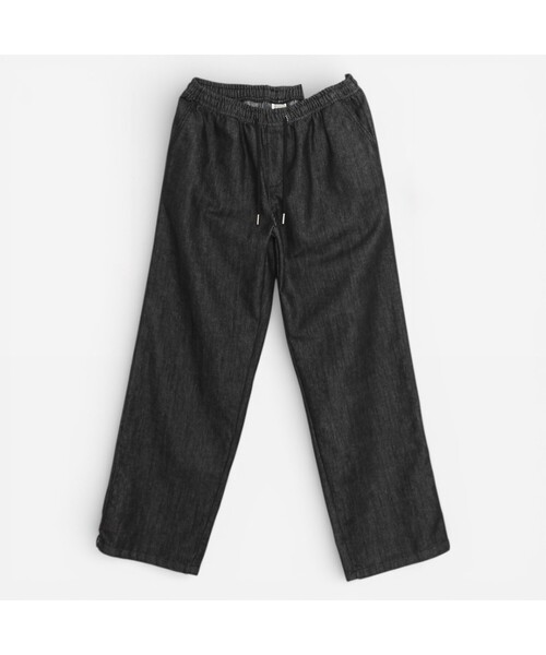 MARGIN（マージン）の「[CP] Wide Denim Easy Pants（デニムパンツ・メンズ・インディゴブルー/ブラック・SMALL/MEDIUM/LARGE）」の2枚目の写真