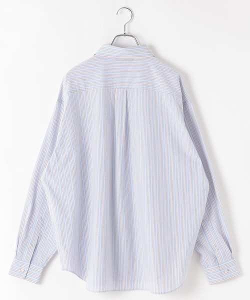 BEVERLY HILLS POLO CLUB（ビバリーヒルズポロクラブ）の「【BEVERLYHILLS POLO CLUB】ストライプシャツ/603589（シャツ/ブラウス・レディース・スカイブルー/サックスブルー/イエロー・FREE）」の20枚目の写真