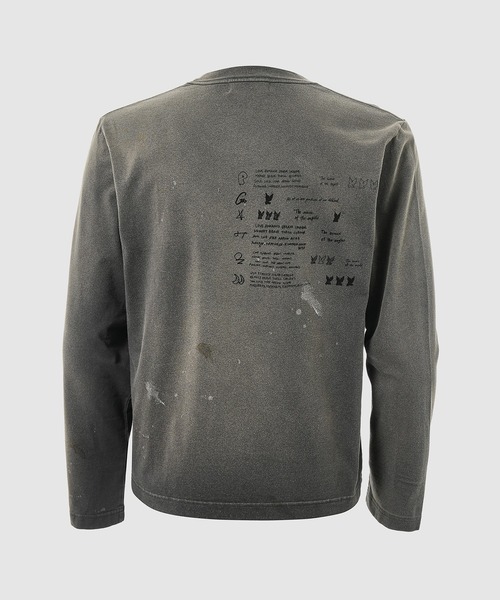 MASU(エムエーエスユー)の「WASTED RED ANGEL LONG SLEEVE T-SHIRT(Tシャツ/カットソー・メンズ・ホワイト/オリーブ/ブラック・48/46)」の5枚目の写真