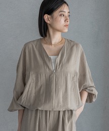 A part by（アパートバイ）の「シアーノーカラーブルゾン（ブルゾン）」