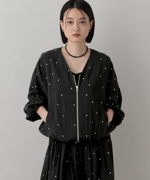 A part by（アパートバイ）の「シアーノーカラーブルゾン（ブルゾン）」