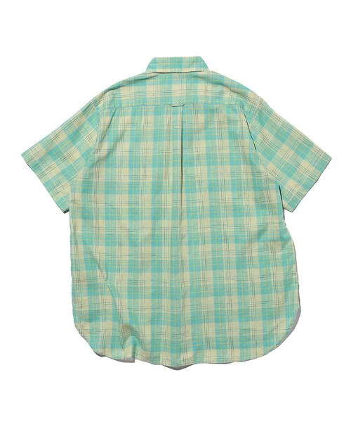 BEAMS PLUS(ビームスプラス)の「B.D. Classic-fit COTTON Linen Ikat(シャツ/ブラウス・メンズ・グリーン/オレンジ/サックスブルー・MEDIUM/X-LARGE/LARGE/SMALL)」の19枚目の写真