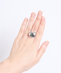 gargle（ガーグル）の「gargle ガーグル：PHOTO FRAME　フォトフレームシリーズ　フォトロケット　ロケットリング　キャット　ねこ　リング（リング）」