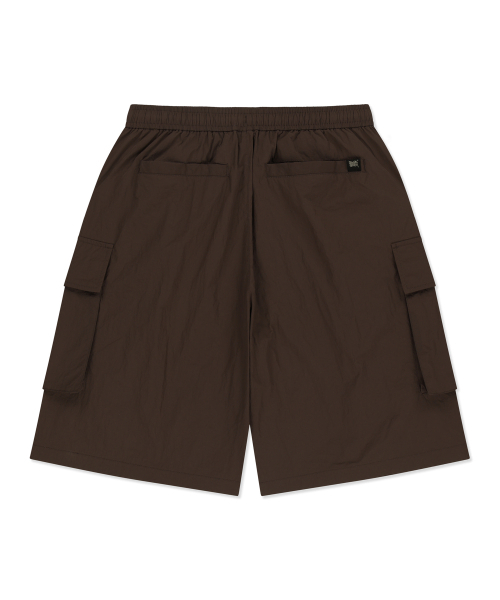 BROWNBREATH(ブラウンブレス)の「TAG NYLON CARGO HALF PANTS - DARK BROWN(その他パンツ・レディース・その他・SMALL/MEDIUM/LARGE/X-LARGE)」の2枚目の写真