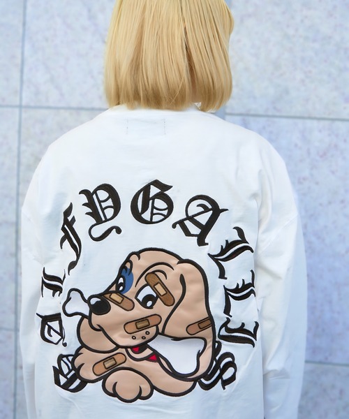GALFY(ガルフィー)の「【別注】GA×GALFY-安心のサークルロゴロンTee(Tシャツ/カットソー・メンズ・ブラック系その他2/ブラック/ホワイト・XL/L)」の9枚目の写真