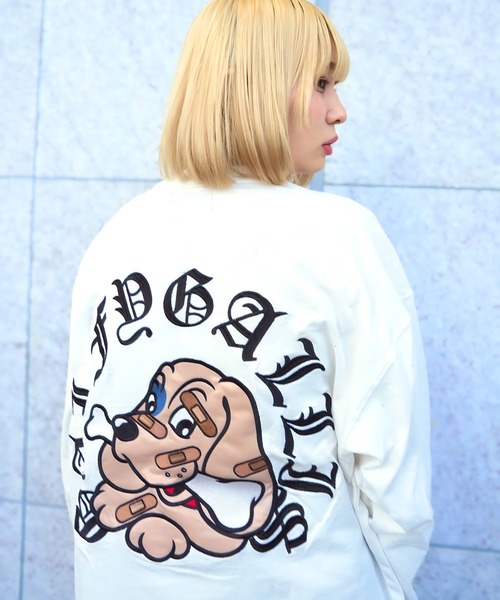 GALFY(ガルフィー)の「【別注】GA×GALFY-安心のサークルロゴロンTee(Tシャツ/カットソー・メンズ・ブラック系その他2/ブラック/ホワイト・XL/L)」の10枚目の写真