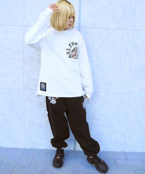 GALFY(ガルフィー)の「【別注】GA×GALFY-安心のサークルロゴロンTee(Tシャツ/カットソー・メンズ・ブラック系その他2/ブラック/ホワイト・XL/L)」の13枚目の写真