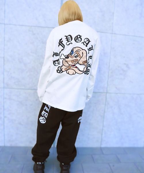 GALFY(ガルフィー)の「【別注】GA×GALFY-安心のサークルロゴロンTee(Tシャツ/カットソー・メンズ・ブラック系その他2/ブラック/ホワイト・XL/L)」の16枚目の写真