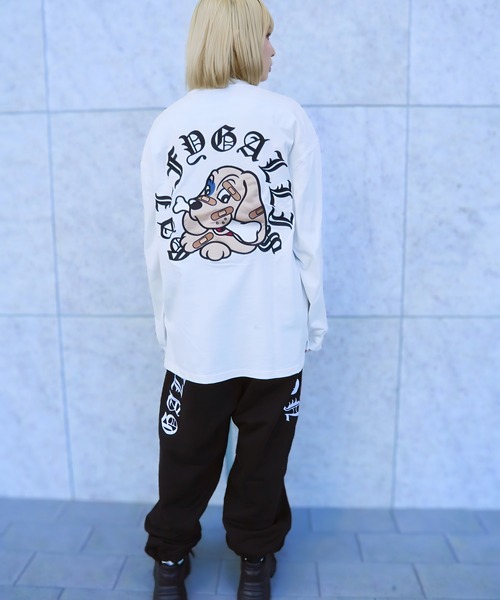 GALFY(ガルフィー)の「【別注】GA×GALFY-安心のサークルロゴロンTee(Tシャツ/カットソー・メンズ・ブラック系その他2/ブラック/ホワイト・XL/L)」の18枚目の写真