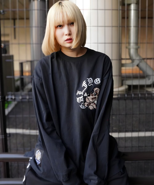 GALFY(ガルフィー)の「【別注】GA×GALFY-安心のサークルロゴロンTee(Tシャツ/カットソー・メンズ・ブラック系その他2/ブラック/ホワイト・XL/L)」の19枚目の写真