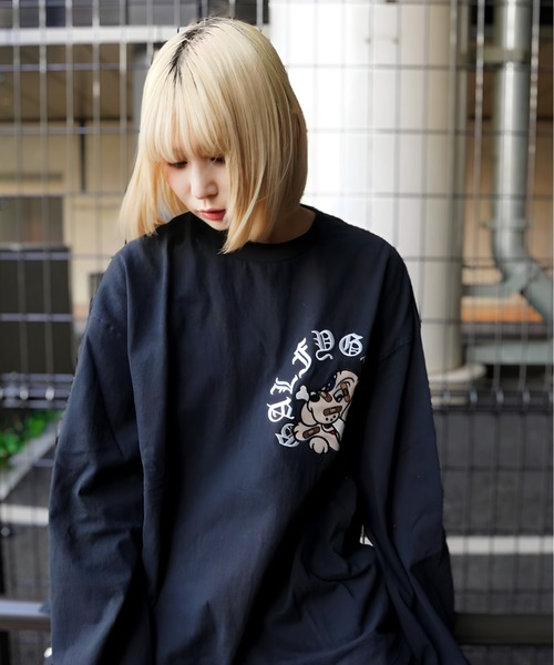 GALFY(ガルフィー)の「【別注】GA×GALFY-安心のサークルロゴロンTee(Tシャツ/カットソー・メンズ・ブラック系その他2/ブラック/ホワイト・XL/L)」の20枚目の写真