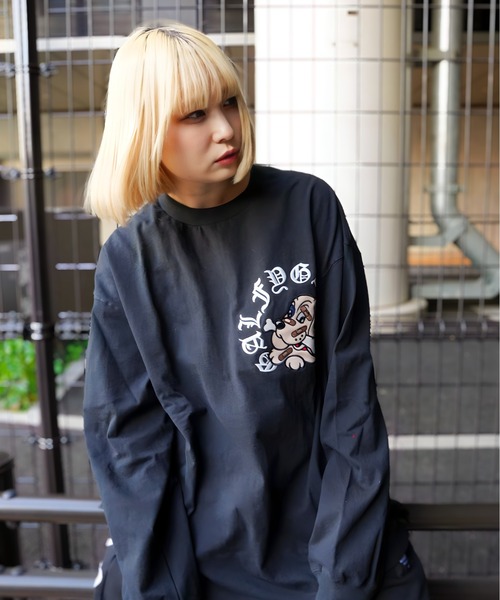 GALFY(ガルフィー)の「【別注】GA×GALFY-安心のサークルロゴロンTee(Tシャツ/カットソー・メンズ・ブラック系その他2/ブラック/ホワイト・XL/L)」の21枚目の写真