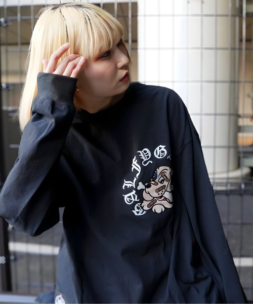 GALFY(ガルフィー)の「【別注】GA×GALFY-安心のサークルロゴロンTee(Tシャツ/カットソー・メンズ・ブラック系その他2/ブラック/ホワイト・XL/L)」の22枚目の写真