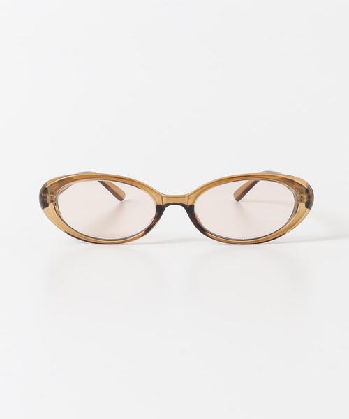 URBAN RESEARCH(アーバンリサーチ)の「decor『デコール』 EYEWEAR ROUND SUN(メガネ・レディース・キャメル/ブラウン/ブラック・-)」の3枚目の写真