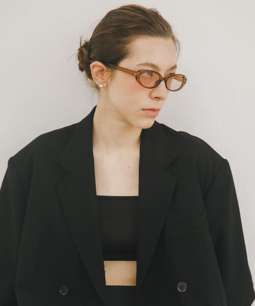 URBAN RESEARCH(アーバンリサーチ)の「decor『デコール』 EYEWEAR ROUND SUN(メガネ・レディース・キャメル/ブラウン/ブラック・-)」の14枚目の写真