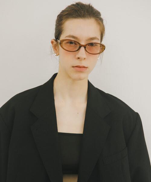 URBAN RESEARCH(アーバンリサーチ)の「decor『デコール』 EYEWEAR ROUND SUN(メガネ・レディース・キャメル/ブラウン/ブラック・-)」の15枚目の写真