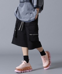 【WEB&DEPOT限定】DankeSchon/ダンケシェーン/PTWILL ZIP CARGO SHORTS