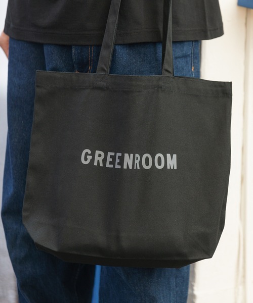 GREENROOM（グリーンルーム）の「【GREENROOM / グリーンルーム】CORE LOGO TOTE BAG（トートバッグ・メンズ・ブラック・FREE）」の9枚目の写真