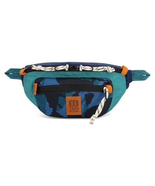 TOPO DESIGNS(トポデザインズ)の「マルチなウエストパック【TOPO DESIGNS】MOUNTAIN WAIST PACK(ボディバッグ/ウエストポーチ・レディース・ブルー系その他・ONE SIZE)」の9枚目の写真