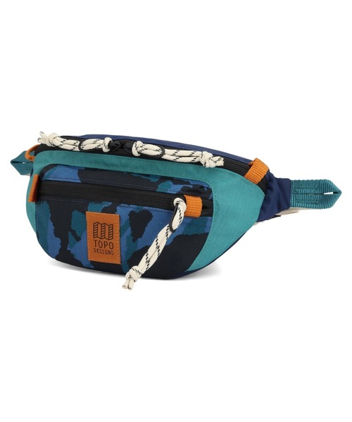 TOPO DESIGNS(トポデザインズ)の「マルチなウエストパック【TOPO DESIGNS】MOUNTAIN WAIST PACK(ボディバッグ/ウエストポーチ・レディース・ブルー系その他・ONE SIZE)」の10枚目の写真