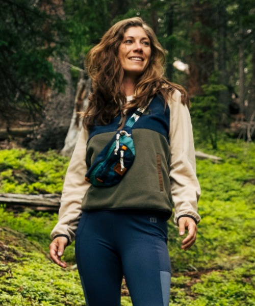 TOPO DESIGNS(トポデザインズ)の「マルチなウエストパック【TOPO DESIGNS】MOUNTAIN WAIST PACK(ボディバッグ/ウエストポーチ・レディース・ブルー系その他・ONE SIZE)」の11枚目の写真