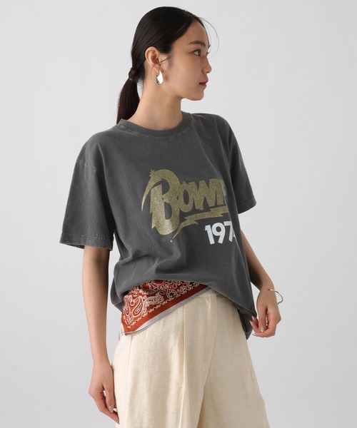 studio CLIP(スタディオクリップ)の「《ウタオ》デビットボーイTシャツ(Tシャツ/カットソー・レディース・グレー・FREE)」の4枚目の写真