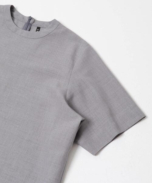 EKAL(エカル)の「『UR TECH DRYLUXE』ハイツイストプルオーバー(Tシャツ/カットソー・レディース・ネイビー/グレー/ブルー系その他・FREE)」の11枚目の写真