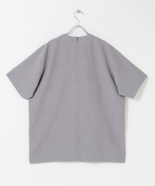 EKAL（エカル）の「『UR TECH』ハイツイストプルオーバー（シャツ/ブラウス・レディース・ネイビー/グレー/ブルー系その他・FREE）」の10枚目の写真