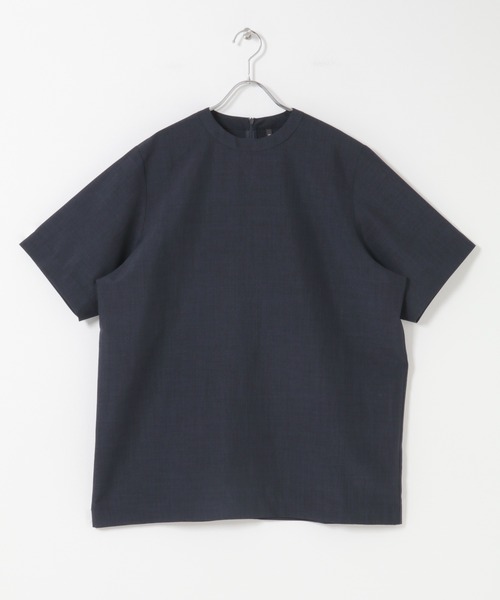 EKAL（エカル）の「『UR TECH』ハイツイストプルオーバー（シャツ/ブラウス・レディース・ネイビー/グレー/ブルー系その他・FREE）」の13枚目の写真