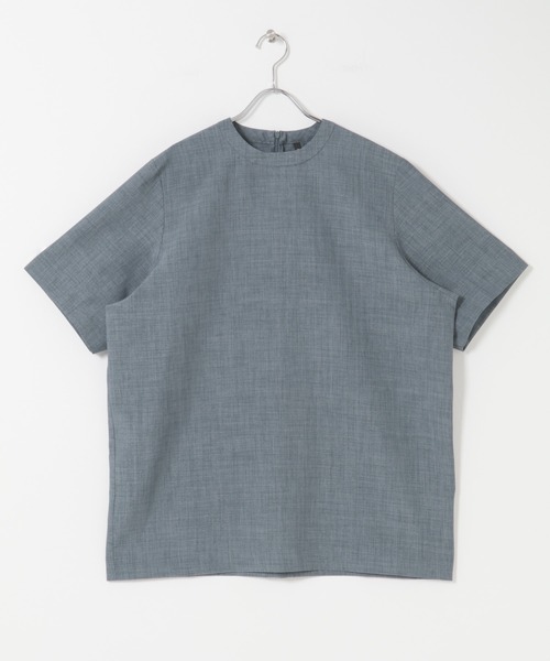 EKAL（エカル）の「『UR TECH』ハイツイストプルオーバー（シャツ/ブラウス・レディース・ネイビー/グレー/ブルー系その他・FREE）」の15枚目の写真