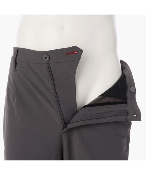 BRIEFING（ブリーフィング）の「【BRIEFING GOLF／ブリーフィングゴルフ】MS STORMFLEECE WIDE TAPERED PANTS（その他パンツ・メンズ・ライトグレー/チャコール・L/M）」の4枚目の写真