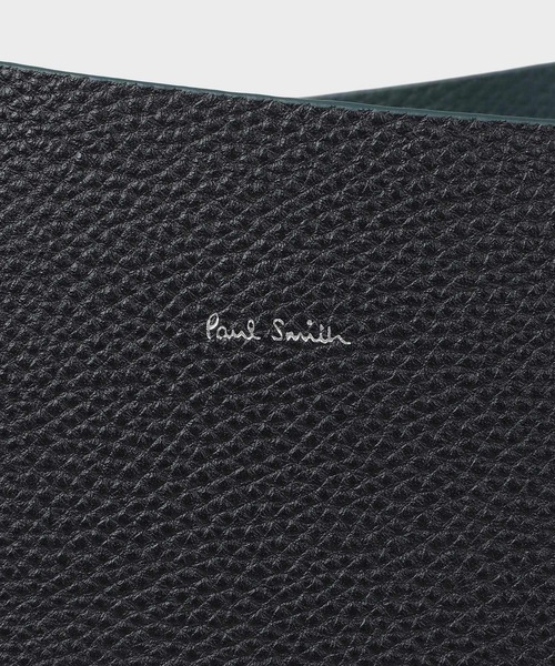 Paul Smith(ポールスミス)の「ダブルフェイスレザー トートバッグ【363002 N231T】(トートバッグ・メンズ・グレイッシュベージュ/ブラック/オリーブ・FREE)」の7枚目の写真
