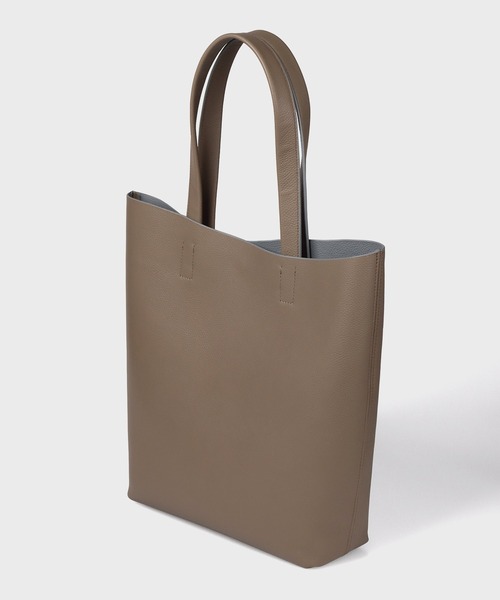 Paul Smith(ポールスミス)の「ダブルフェイスレザー トートバッグ【363002 N231T】(トートバッグ・メンズ・グレイッシュベージュ/ブラック/オリーブ・FREE)」の8枚目の写真