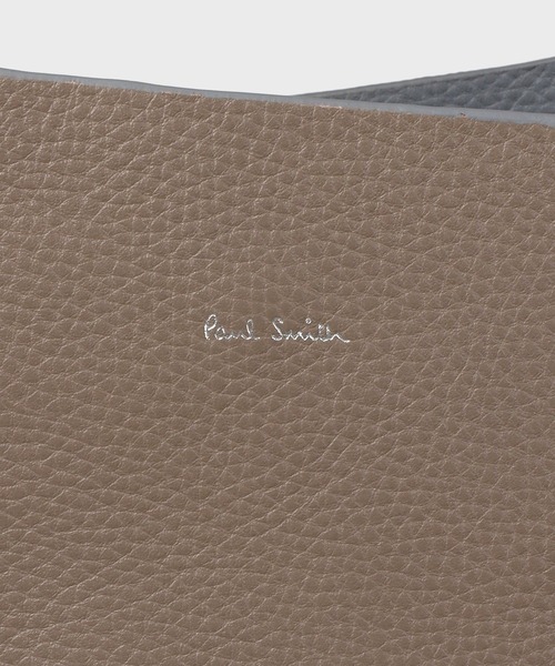 Paul Smith(ポールスミス)の「ダブルフェイスレザー トートバッグ【363002 N231T】(トートバッグ・メンズ・グレイッシュベージュ/ブラック/オリーブ・FREE)」の11枚目の写真