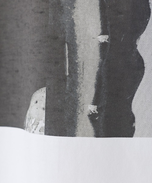 MEN'S BIGI(メンズビギ)の「【THE FASCINATED/ザ ファシネイテッド】コラボ サボテンブルーグラフィックTシャツ(Tシャツ/カットソー・メンズ・ホワイト系その他・03/02)」の10枚目の写真