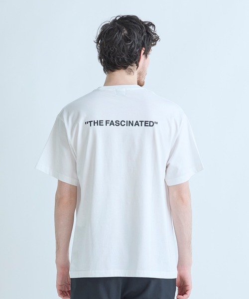 MEN'S BIGI(メンズビギ)の「【THE FASCINATED/ザ ファシネイテッド】コラボ サボテンブルーグラフィックTシャツ(Tシャツ/カットソー・メンズ・ホワイト系その他・03/02)」の3枚目の写真