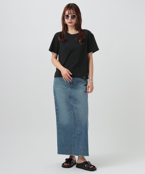 PENDLETON(ペンドルトン)の「【PENDLETON(ペンドルトン)】別注Logo EMB Tシャツ(Tシャツ/カットソー・レディース・ブラック/コーラル/ホワイト・FREE)」の4枚目の写真