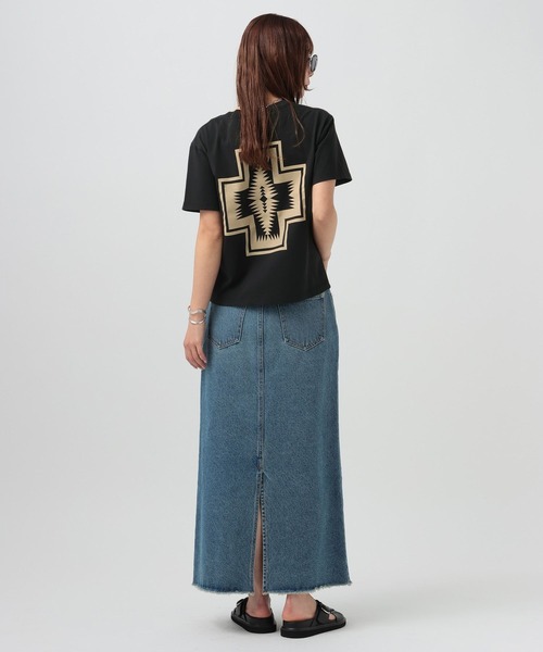 PENDLETON(ペンドルトン)の「【PENDLETON(ペンドルトン)】別注Logo EMB Tシャツ(Tシャツ/カットソー・レディース・ブラック/コーラル/ホワイト・FREE)」の5枚目の写真