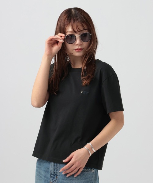 PENDLETON(ペンドルトン)の「【PENDLETON(ペンドルトン)】別注Logo EMB Tシャツ(Tシャツ/カットソー・レディース・ブラック/コーラル/ホワイト・FREE)」の6枚目の写真
