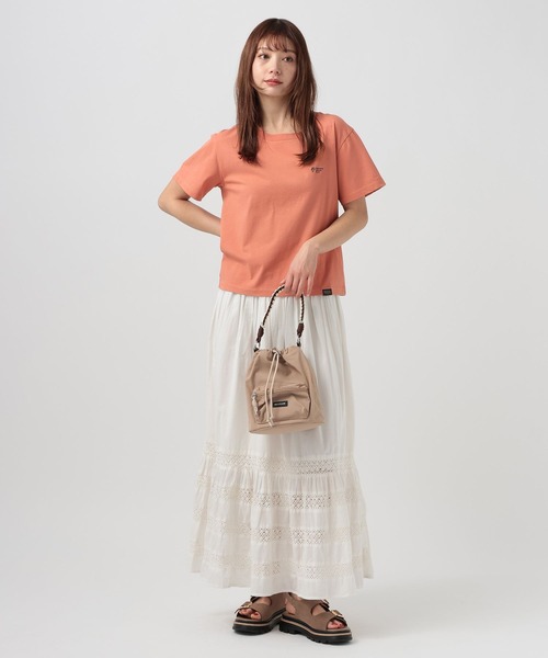 PENDLETON(ペンドルトン)の「【PENDLETON(ペンドルトン)】別注Logo EMB Tシャツ(Tシャツ/カットソー・レディース・ブラック/コーラル/ホワイト・FREE)」の7枚目の写真