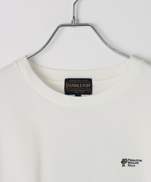 PENDLETON(ペンドルトン)の「【PENDLETON(ペンドルトン)】別注Logo EMB Tシャツ(Tシャツ/カットソー・レディース・ブラック/コーラル/ホワイト・FREE)」の20枚目の写真