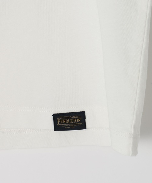 PENDLETON(ペンドルトン)の「【PENDLETON(ペンドルトン)】別注Logo EMB Tシャツ(Tシャツ/カットソー・レディース・ブラック/コーラル/ホワイト・FREE)」の22枚目の写真