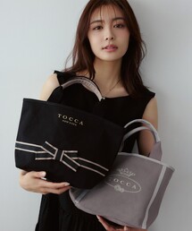 TOCCA（トッカ）の「BOW BRIDGE CANVAS TOTE トートバッグ（トートバッグ）」