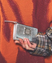 MAISON SPECIAL（メゾンスペシャル）の「《UNISEX》Metal Plate L-Zip Trifold Wallet メタルプレートLジップ三つ折りウォレット【MAISON SPECIAL メゾンスペシャル】（財布）」