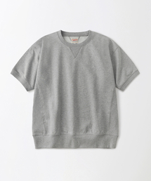 OUTSTANDING（アウトスタンディング）の「AUTHENTIC COMFORT HALF SWEAT_3%MELANGE GRAY（Tシャツ/カットソー）」