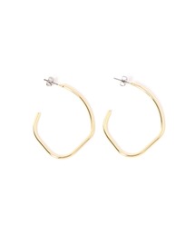 studio CLIP | 【daily CLIP】ニュアンスサークルフープピアス(ピアス（両耳用）)