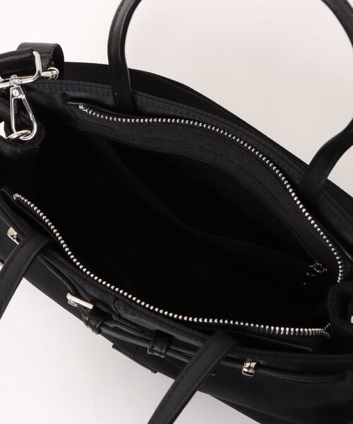 LAULEN（ローレン）の「nylon belted 2way handbag / ナイロンベルテッド2wayハンドバッグ（ハンドバッグ・レディース・ブラウン/ブラック/グレー・FREE）」の8枚目の写真